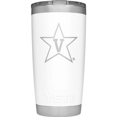 Vanderbilt Yeti Primary Logo 20 oz Rambler
