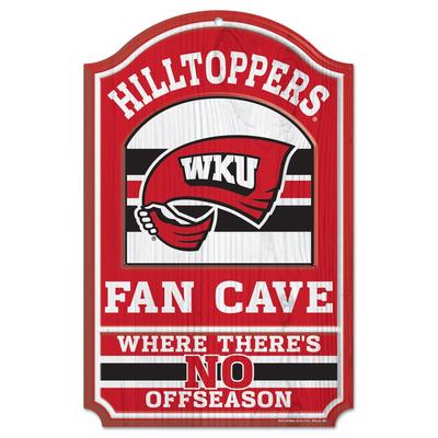 Western Kentucky Fan Cave Wooden Sign 11