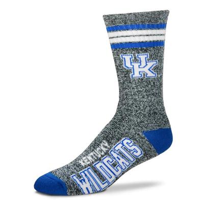 Kentucky 4-Stripe Marbled Deuce Sock