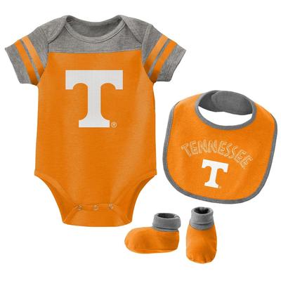 Tennessee Gen2 Infant Tackle Creeper Bib and Bootie Set