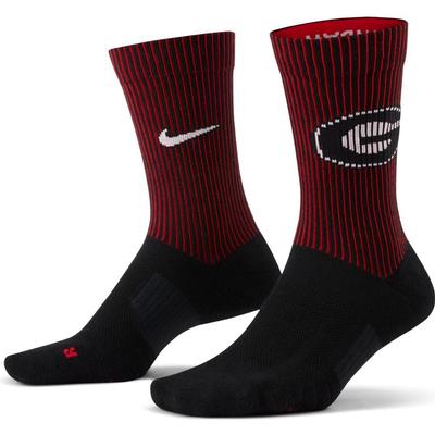Georgia Nike College Multiplier 2 pack Crew Socks