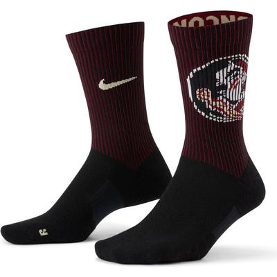 Florida State Nike College Multiplier 2 pack Crew Socks