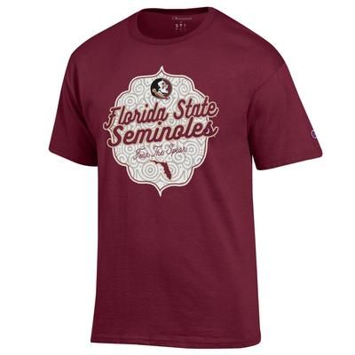 Florida State Champion Women's Fear the Spear Shield Tee
