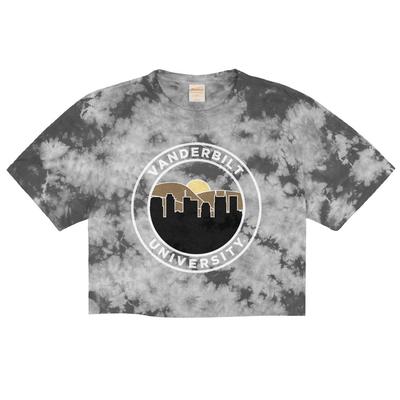 Uscape Crystal Wash Cropped Short Sleeve Tee