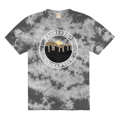 Vanderbilt Uscape Crystal Wash Geocircle Short Sleeve Tee