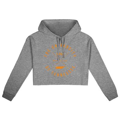 Tennessee Uscape X Arch Crop Hoodie