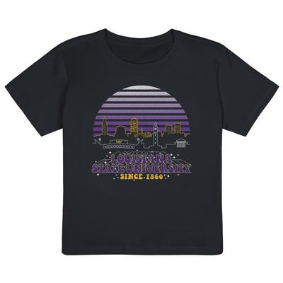 LSU Uscape Organic High Waisted Short Sleeve Tee