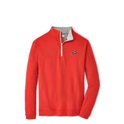 Western Kentucky Peter Millar Perth Solid Stretch 1/4 Zip