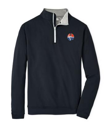 Florida Peter Millar Vault Logo Perth Stretch 1/4 Zip