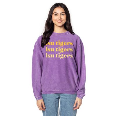 LSU Chicka-D Multi Repeat Corded Sweatshirt