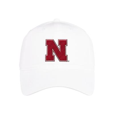Nebraska Adidas Coach Slouch Adjustable Hat