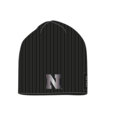 Nebraska Adidas Cold Rib Knit Beanie
