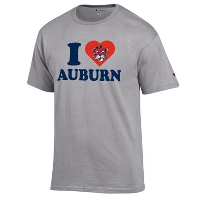 Auburn Champion Women's I Love Auburn Tee