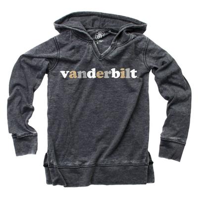 Vanderbilt Kids Burn Out Long Sleeve Hoodie