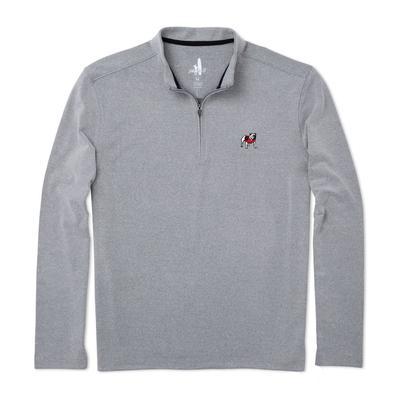 Georgia Johnnie-O Brady Fleece 1/4 Zip Pullover