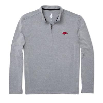Arkansas Johnnie-O Brady Fleece 1/4 Zip Pullover