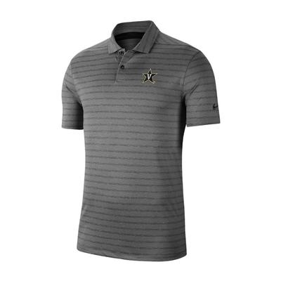 Vanderbilt Nike Vapor Stripe Polo