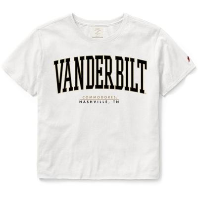 Vanderbilt League Clothesline Super Arch Crop Tee