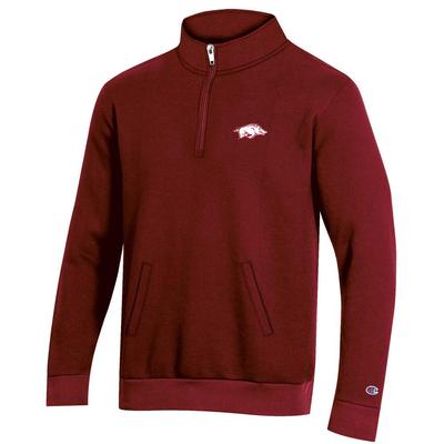 Arkansas Champion Men's Fleece 1/4 Zip Pullover