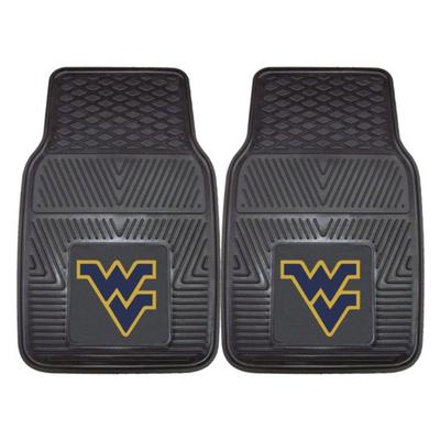 West Virginia 2 Pack Heavy Vinyl Car Mats