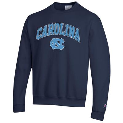 UNC Champion Arch Logo Fleece Crew