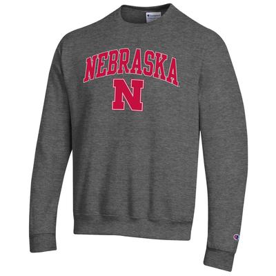Nebraska Champion Arch Logo Fleece Sweatshirt