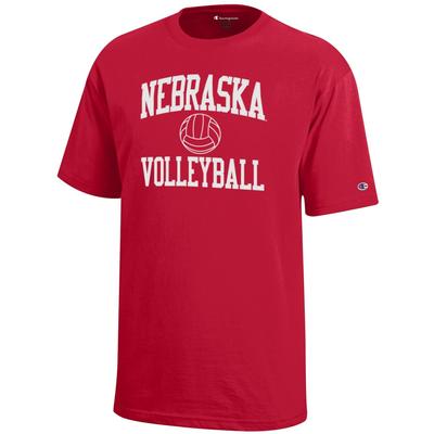 Nebraska Champion YOUTH Basic Volleyball Tee