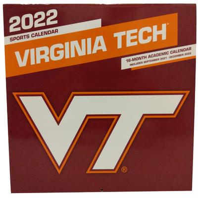 Virginia Tech 2022 Wall Calendar