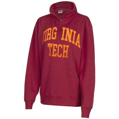 Virginia Tech Zoozatz Sport Applique 1/4 Zip Pullover