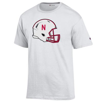 Nebraska Champion Men's Helmet Tee