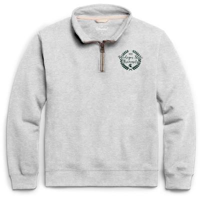 Michigan State League Essential Fleece 1/4 Zip Laurels Pullover