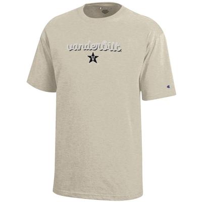Vanderbilt Champion YOUTH Girly Script Tee