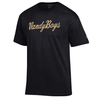 Vanderbilt Champion Vandy Boys Script Tee