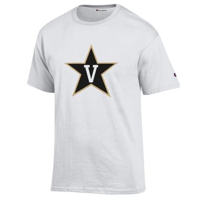 Vanderbilt Champion Giant Logo Tee