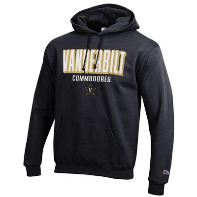 Vanderbilt Champion Straight Stack Hoodie