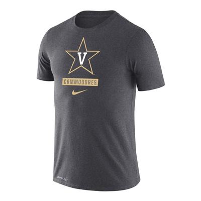 Vanderbilt Nike Dri-FIT Legend Logo Short Sleeve Tee