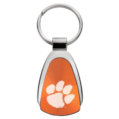 Clemson LXG Teardrop Keychain