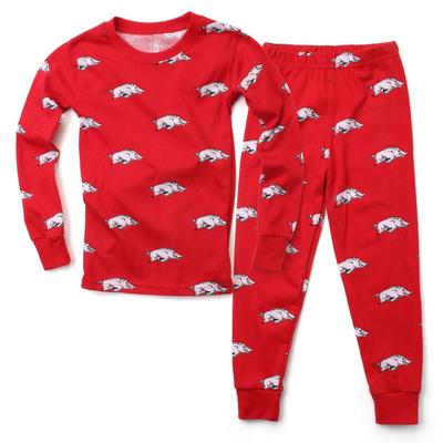 Arkansas Wes and Willy Kids PJ Set