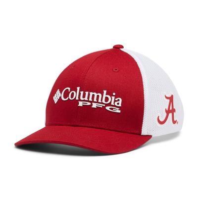 Alabama Columbia YOUTH PFG Mesh Snapback Hat