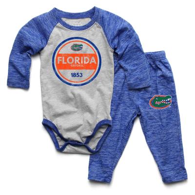 Florida Infant Cloudy Yarn Long Sleeve Onesie Set