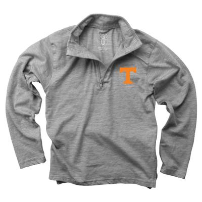 Tennessee Kids Cloudy Yarn 1/4 Zip Pullover