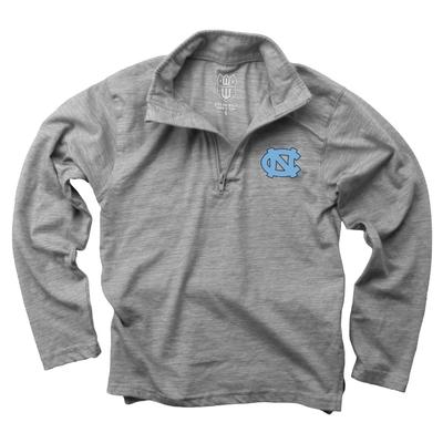 UNC Kids Cloudy Yarn 1/4 Zip Pullover