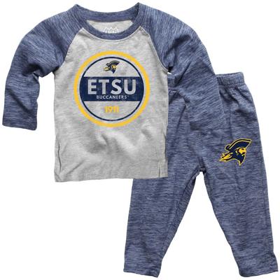 ETSU Toddler Cloudy Yarn Long Sleeve Set