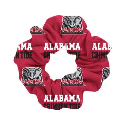 Alabama Crimson Tide Wide Spirit Scrunchie