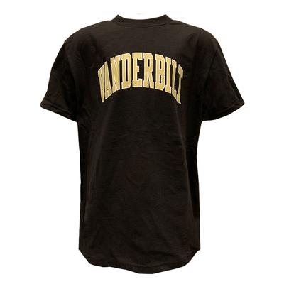 Vanderbilt Champion YOUTH Arch Short Sleeve Tee
