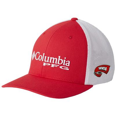 Western Kentucky Columbia PFG Mesh Snapback Hat