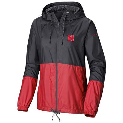 Nebraska Columbia Women's Flash Forward Windbreaker