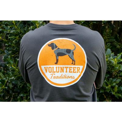 Tennessee Volunteer Traditions Bluetick Patch Long Sleeve Pocket Tee
