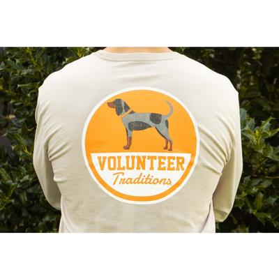 Tennessee Volunteer Traditions Bluetick Patch Long Sleeve Pocket Tee