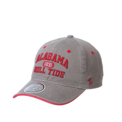 Alabama Zephyr Elm Washed Arch Adjustable Hat